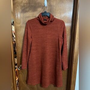 Rust Sweater Dress
